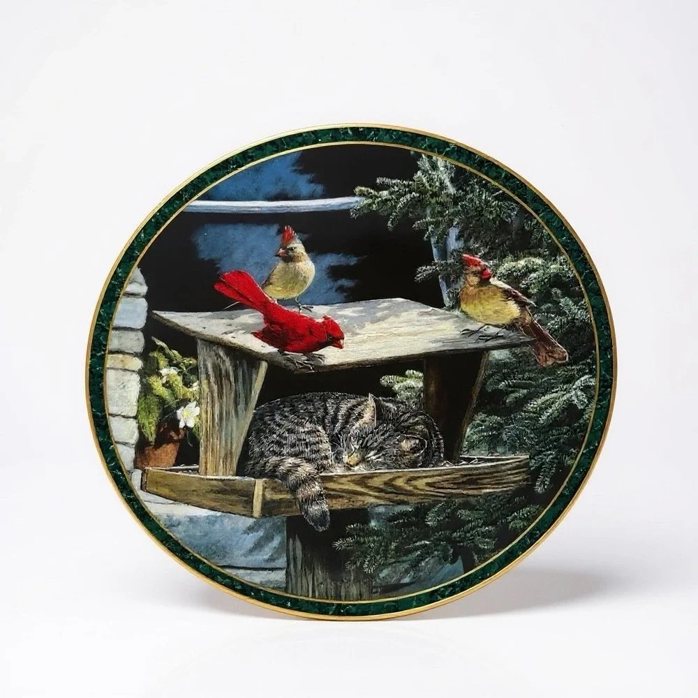 Vintage 1994 The Bradford Exchange Collectors Plate Cat Nap by Persis Weirs